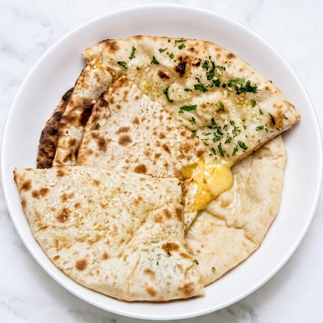 Garlic Cheese Naan.